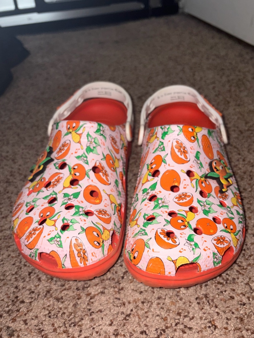 Walt Disneyworld Orangebird Crocs